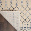 image:imageNourison Home Royal Moroccan Farmhouse BeigeGrey 23 x 10 Area Rug Easy Cleaning Non Shedding Bed Room Living Room Dining Room Kitchen 2x10Beige Blue