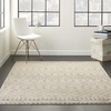 image:imageNourison Home Royal Moroccan Farmhouse BeigeGrey 23 x 10 Area Rug Easy Cleaning Non Shedding Bed Room Living Room Dining Room Kitchen 2x10Beige Blue