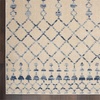 image:imageNourison Home Royal Moroccan Farmhouse BeigeGrey 23 x 10 Area Rug Easy Cleaning Non Shedding Bed Room Living Room Dining Room Kitchen 2x10Beige Blue