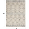 image:imageNourison Home Royal Moroccan Farmhouse BeigeGrey 23 x 10 Area Rug Easy Cleaning Non Shedding Bed Room Living Room Dining Room Kitchen 2x10Beige Blue