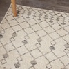 image:imageNourison Home Royal Moroccan Farmhouse BeigeGrey 23 x 10 Area Rug Easy Cleaning Non Shedding Bed Room Living Room Dining Room Kitchen 2x10BeigeGrey