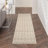 image:imageNourison Home Royal Moroccan Farmhouse BeigeGrey 23 x 10 Area Rug Easy Cleaning Non Shedding Bed Room Living Room Dining Room Kitchen 2x10BeigeGrey