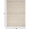image:imageNourison Home Royal Moroccan Farmhouse BeigeGrey 23 x 10 Area Rug Easy Cleaning Non Shedding Bed Room Living Room Dining Room Kitchen 2x10BeigeGrey