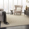 image:imageNourison Home Royal Moroccan Farmhouse BeigeGrey 23 x 10 Area Rug Easy Cleaning Non Shedding Bed Room Living Room Dining Room Kitchen 2x10BeigeGrey