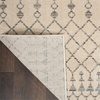 image:imageNourison Home Royal Moroccan Farmhouse BeigeGrey 23 x 10 Area Rug Easy Cleaning Non Shedding Bed Room Living Room Dining Room Kitchen 2x10BeigeGrey