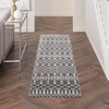 image:imageNourison Home Royal Moroccan Farmhouse BeigeGrey 23 x 10 Area Rug Easy Cleaning Non Shedding Bed Room Living Room Dining Room Kitchen 2x10CharcoalIvory