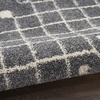 image:imageNourison Home Royal Moroccan Farmhouse BeigeGrey 23 x 10 Area Rug Easy Cleaning Non Shedding Bed Room Living Room Dining Room Kitchen 2x10CharcoalIvory