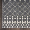 image:imageNourison Home Royal Moroccan Farmhouse BeigeGrey 23 x 10 Area Rug Easy Cleaning Non Shedding Bed Room Living Room Dining Room Kitchen 2x10CharcoalIvory