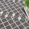 image:imageNourison Home Royal Moroccan Farmhouse BeigeGrey 23 x 10 Area Rug Easy Cleaning Non Shedding Bed Room Living Room Dining Room Kitchen 2x10CharcoalIvory