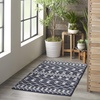 image:imageNourison Home Royal Moroccan Farmhouse BeigeGrey 23 x 10 Area Rug Easy Cleaning Non Shedding Bed Room Living Room Dining Room Kitchen 2x10NavyGrey