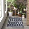 image:imageNourison Home Royal Moroccan Farmhouse BeigeGrey 23 x 10 Area Rug Easy Cleaning Non Shedding Bed Room Living Room Dining Room Kitchen 2x10NavyGrey