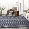 image:imageNourison Home Royal Moroccan Farmhouse BeigeGrey 23 x 10 Area Rug Easy Cleaning Non Shedding Bed Room Living Room Dining Room Kitchen 2x10NavyGrey