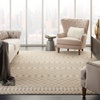 image:imageNourison Home Royal Moroccan Farmhouse BeigeGrey 23 x 10 Area Rug Easy Cleaning Non Shedding Bed Room Living Room Dining Room Kitchen 2x10NavyGrey
