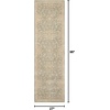 image:imageNourison Home Royal Serenity Cloud 23 x 8 Area Rug  Easy Clean Non Shedding Bed Room Living Room Dining Room Kitchen 8 RunnerCloud