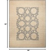 image:imageNourison Home Royal Serenity Slate 39 x 59 Area Rug  Easy Clean Non Shedding Bed Room Living Room Dining Room Kitchen 4 x 6Slate