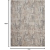 image:imageNourison Home Rustic Textures Grey Beige 53 x 73 Area Rug  Easy Clean Non Shedding Bed Room Living Room Dining Room Kitchen 5 x 7BeigeGrey