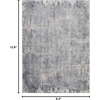 image:imageNourison Home Rustic Textures Grey Beige 53 x 73 Area Rug  Easy Clean Non Shedding Bed Room Living Room Dining Room Kitchen 5 x 7GreyBeige