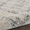 image:imageNourison Home Rustic Textures Grey Beige 53 x 73 Area Rug  Easy Clean Non Shedding Bed Room Living Room Dining Room Kitchen 5 x 7Ivory Blue