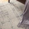 image:imageNourison Home Rustic Textures Grey Beige 53 x 73 Area Rug  Easy Clean Non Shedding Bed Room Living Room Dining Room Kitchen 5 x 7IvoryBlue