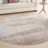 image:imageNourison Home Rustic Textures Rustic Beige 53 x round Area Rug Easy Cleaning Non Shedding Bed Room Living Room Dining Room Kitchen 5 RoundBeige
