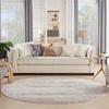image:imageNourison Home Rustic Textures Rustic Beige 53 x round Area Rug Easy Cleaning Non Shedding Bed Room Living Room Dining Room Kitchen 5 RoundBeige