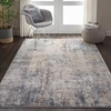 image:imageNourison Home Rustic Textures Rustic IvorySilver 53 x round Area Rug Easy Cleaning Non Shedding Bed Room Living Room Dining Room Kitchen 5 RoundGreyBeige