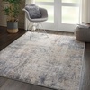 image:imageNourison Home Rustic Textures Rustic IvorySilver 53 x round Area Rug Easy Cleaning Non Shedding Bed Room Living Room Dining Room Kitchen 5 RoundGreyBeige