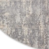 image:imageNourison Home Rustic Textures Rustic IvorySilver 53 x round Area Rug Easy Cleaning Non Shedding Bed Room Living Room Dining Room Kitchen 5 RoundIvorySilver