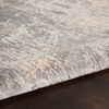image:imageNourison Home Rustic Textures Rustic IvorySilver 53 x round Area Rug Easy Cleaning Non Shedding Bed Room Living Room Dining Room Kitchen 5 RoundIvorySilver