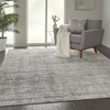 image:imageNourison Home Rustic Textures Rustic IvorySilver 53 x round Area Rug Easy Cleaning Non Shedding Bed Room Living Room Dining Room Kitchen 5 RoundIvorySilver