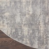 image:imageNourison Home Rustic Textures Rustic IvorySilver 53 x round Area Rug Easy Cleaning Non Shedding Bed Room Living Room Dining Room Kitchen 5 RoundIvorySilver