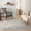 image:imageNourison Home Rustic Textures Rustic Light Grey Multi 53 x round Area Rug Easy Cleaning Non Shedding Bed Room Living Room Dining Room Kitchen 5 RoundLight Grey Multi
