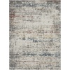 image:imageNourison Home Rustic Textures Rustic Light Grey Multi 53 x round Area Rug Easy Cleaning Non Shedding Bed Room Living Room Dining Room Kitchen 5 RoundLight Grey Multi
