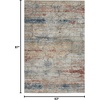 image:imageNourison Home Rustic Textures Rustic Multicolor 53 x round Area Rug Easy Cleaning Non Shedding Bed Room Living Room Dining Room Kitchen 5 RoundMulti Color