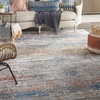 image:imageNourison Home Rustic Textures Rustic Multicolor 53 x round Area Rug Easy Cleaning Non Shedding Bed Room Living Room Dining Room Kitchen 5 RoundMulti Color