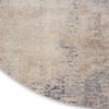 image:imageNourison Home Rustic Textures Traditional BeigeGrey 710 x round Area Rug Easy Cleaning Non Shedding Bed Room Living Room Dining Room Kitchen 8 Round