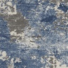 image:imageNourison Home Rustic Textures Traditional GreyBlue 53 x round Area Rug Easy Cleaning Non Shedding Bed Room Living Room Dining Room Kitchen 5 RoundGreyBlue
