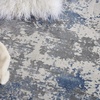 image:imageNourison Home Rustic Textures Traditional GreyBlue 53 x round Area Rug Easy Cleaning Non Shedding Bed Room Living Room Dining Room Kitchen 5 RoundGreyBlue