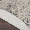 image:imageNourison Home Rustic Textures Traditional Vintage GreyBeige 53 x round Area Rug Easy Cleaning Non Shedding Bed Room Living Room Dining Room Kitchen 5 RoundIvory Grey Blue