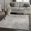 image:imageNourison Home Rustic Textures Traditional Vintage GreyBeige 53 x round Area Rug Easy Cleaning Non Shedding Bed Room Living Room Dining Room Kitchen 5 RoundGreyBeige