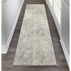 image:imageNourison Home Rustic Textures Traditional Vintage GreyBeige 53 x round Area Rug Easy Cleaning Non Shedding Bed Room Living Room Dining Room Kitchen 5 RoundGreyBeige