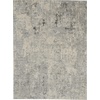 image:imageNourison Home Rustic Textures Traditional Vintage GreyBeige 53 x round Area Rug Easy Cleaning Non Shedding Bed Room Living Room Dining Room Kitchen 5 RoundGreyBeige