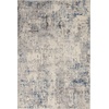 image:imageNourison Home Rustic Textures Traditional Vintage GreyBeige 53 x round Area Rug Easy Cleaning Non Shedding Bed Room Living Room Dining Room Kitchen 5 RoundIvory Grey Blue