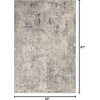 image:imageNourison Home Rustic Textures Traditional Vintage GreyBeige 53 x round Area Rug Easy Cleaning Non Shedding Bed Room Living Room Dining Room Kitchen 5 RoundGreyBeige