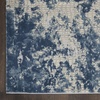 image:imageNourison Home Rustic Textures Traditional Vintage GreyBlue 53 x round Area Rug Easy Cleaning Non Shedding Bed Room Living Room Dining Room Kitchen 5 RoundGreyBlue