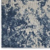 image:imageNourison Home Rustic Textures Traditional Vintage GreyBlue 53 x round Area Rug Easy Cleaning Non Shedding Bed Room Living Room Dining Room Kitchen 5 RoundGreyBlue