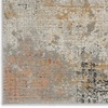 image:imageNourison Home Rustic Textures Vintage GreyBlue 53 x round Area Rug Easy Cleaning Non Shedding Bed Room Living Room Dining Room Kitchen 5 RoundGreyBlue