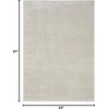 image:imageNourison Home Santa Cruz Ivory Grey 6 x 9 Area Rug  Easy Clean Non Shedding Bed Room Living Room Dining Room Kitchen 6 x 9Grey