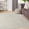 image:imageNourison Home Santa Cruz Ivory Grey 6 x 9 Area Rug  Easy Clean Non Shedding Bed Room Living Room Dining Room Kitchen 6 x 9Grey