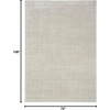 image:imageNourison Home Santa Cruz Ivory Grey 6 x 9 Area Rug  Easy Clean Non Shedding Bed Room Living Room Dining Room Kitchen 6 x 9Grey